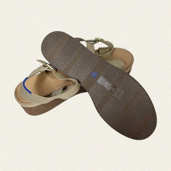 |NWOT| Rothy’s The Criss–Cross Lightweight Wedge Sandal - Picture 11 of 11